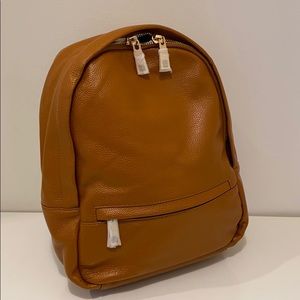 Clark & Madison buffalo leather backpack New